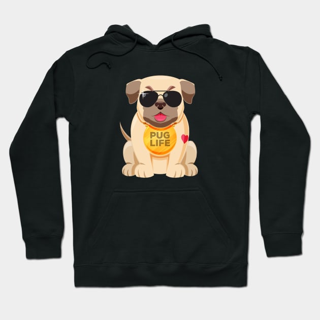 Pug dog Hoodie by This is store